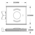 9W 12W Extérieur IP65 Éclairage de rue du jardin imperméable